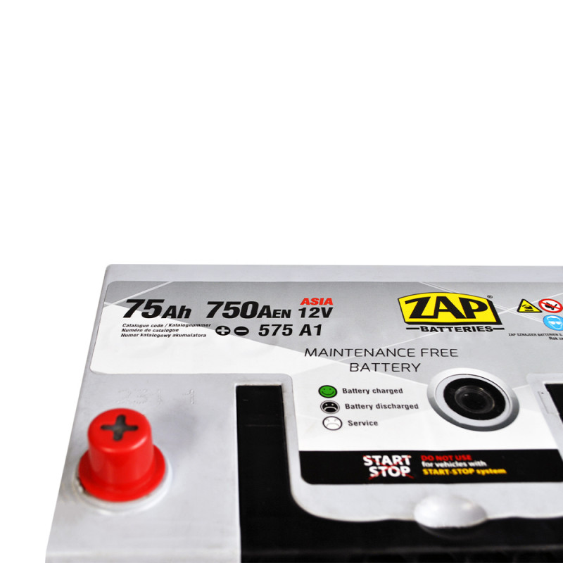 ZAP Silver Calcium Asia (575 A1) (D26) 75Аh 750А L+
