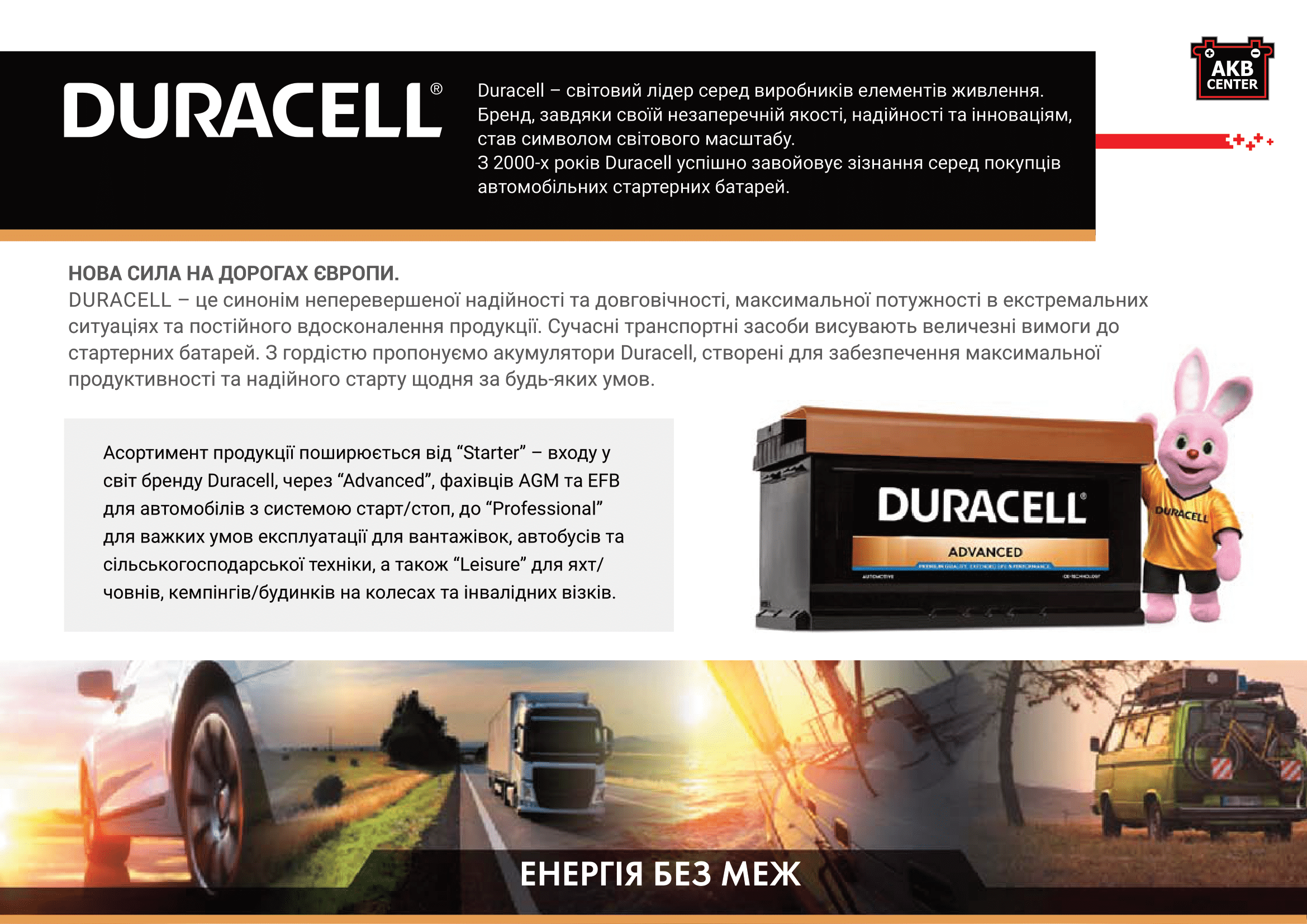 акумулятори Duracell