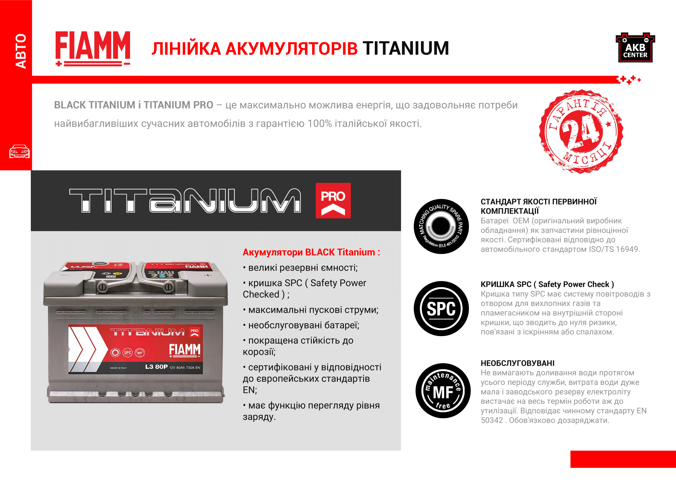 акумулятори Fiamm