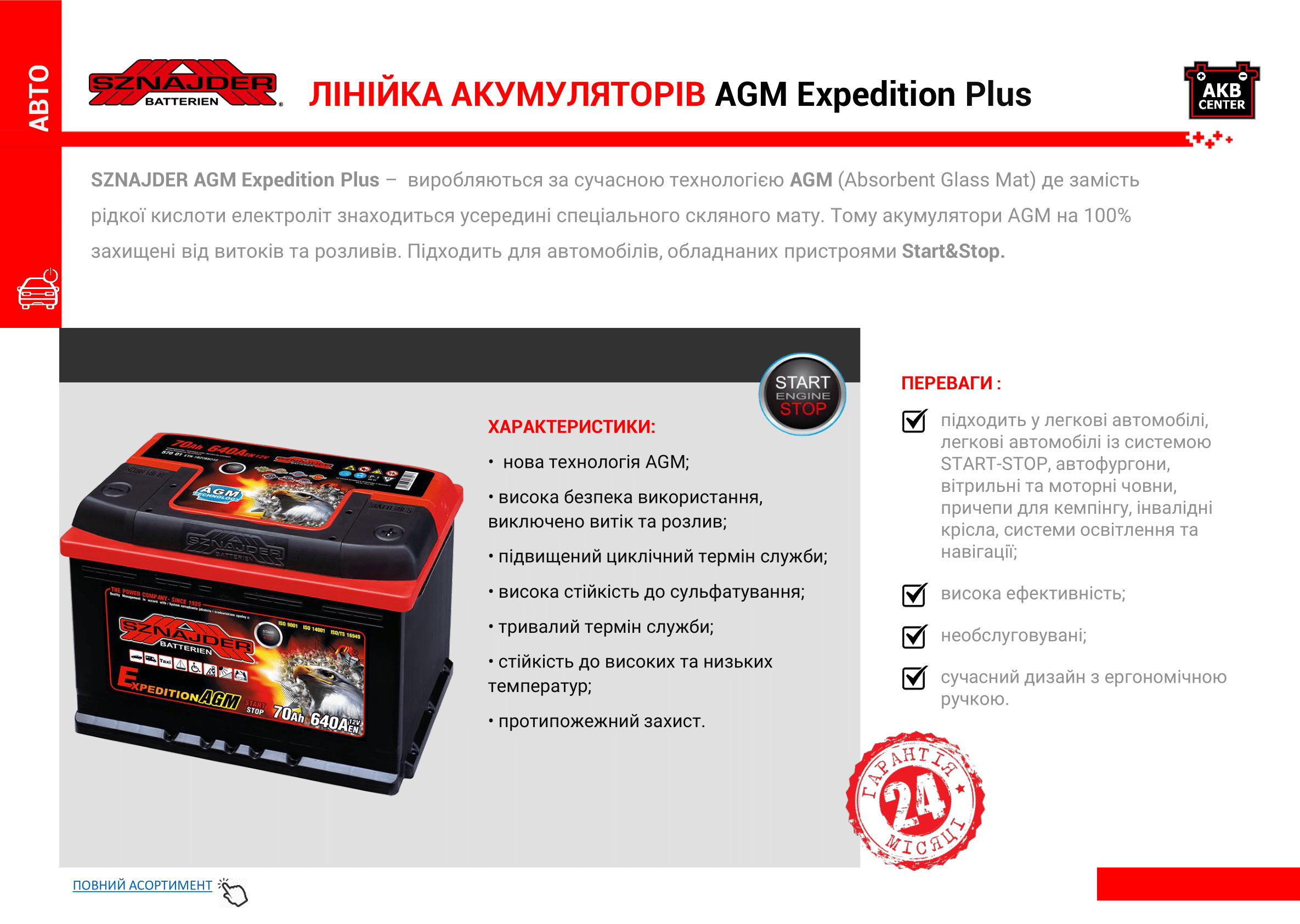 акумулятори SZNAJDER