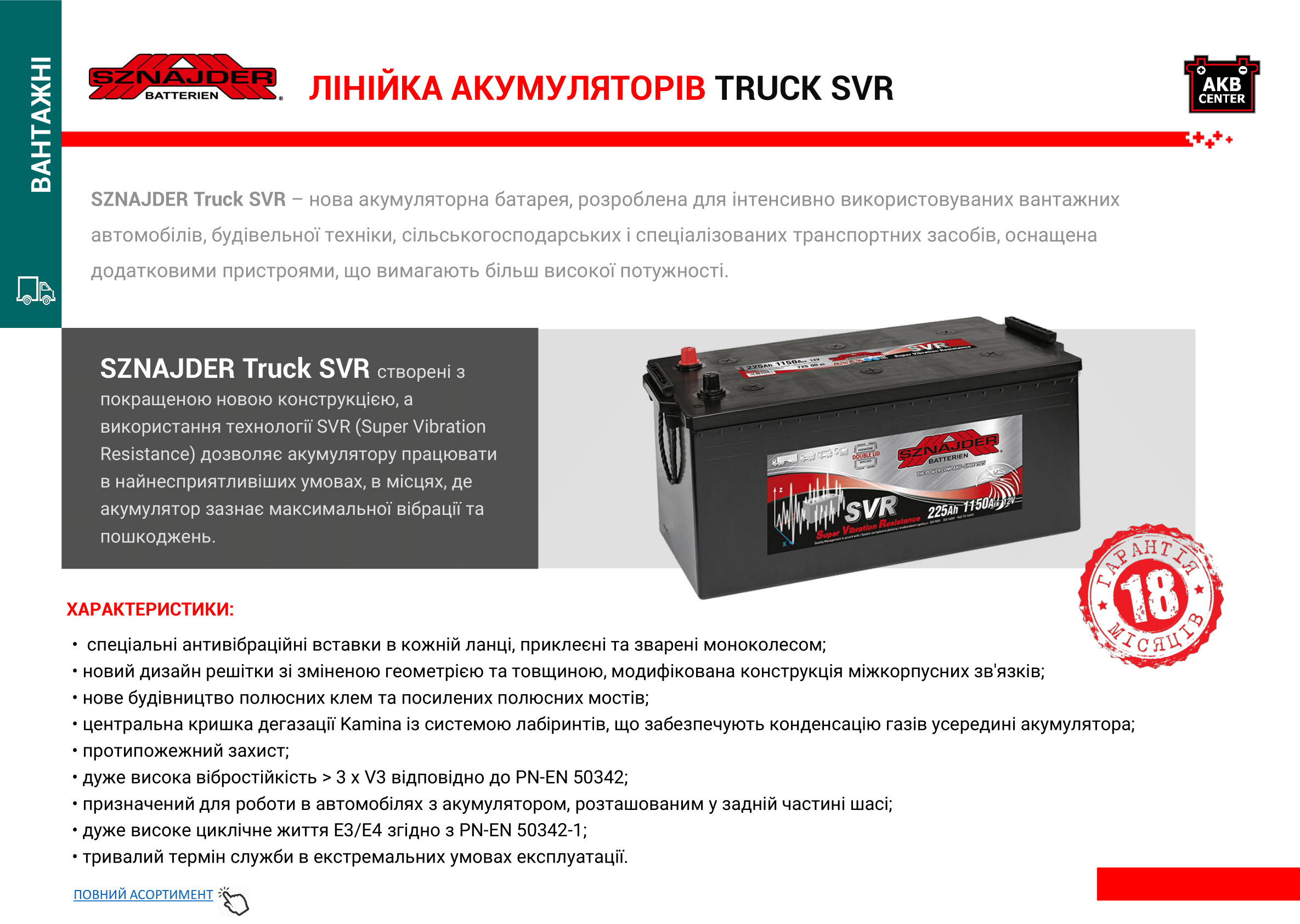 акумулятори SZNAJDER