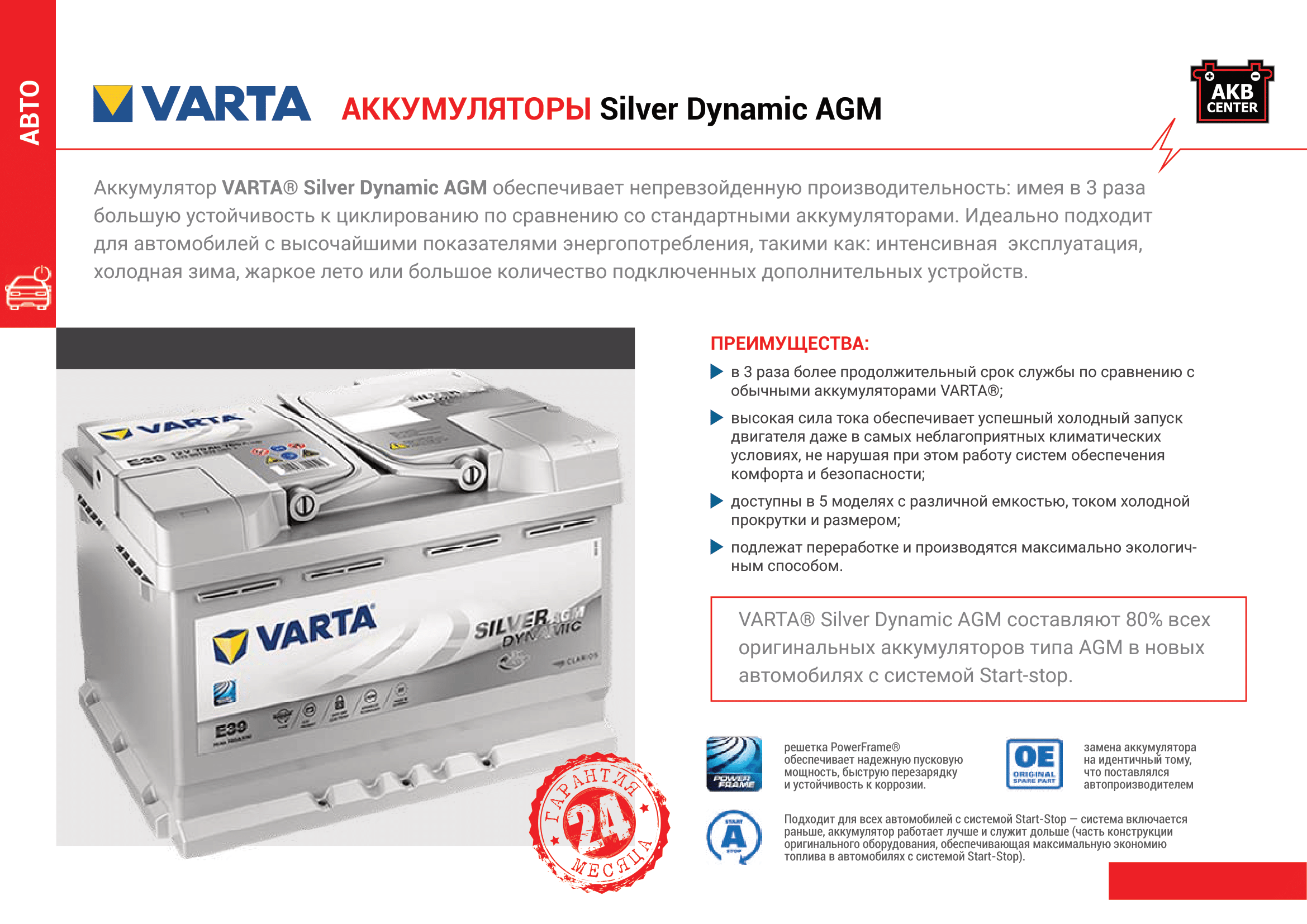 акумулятори Varta